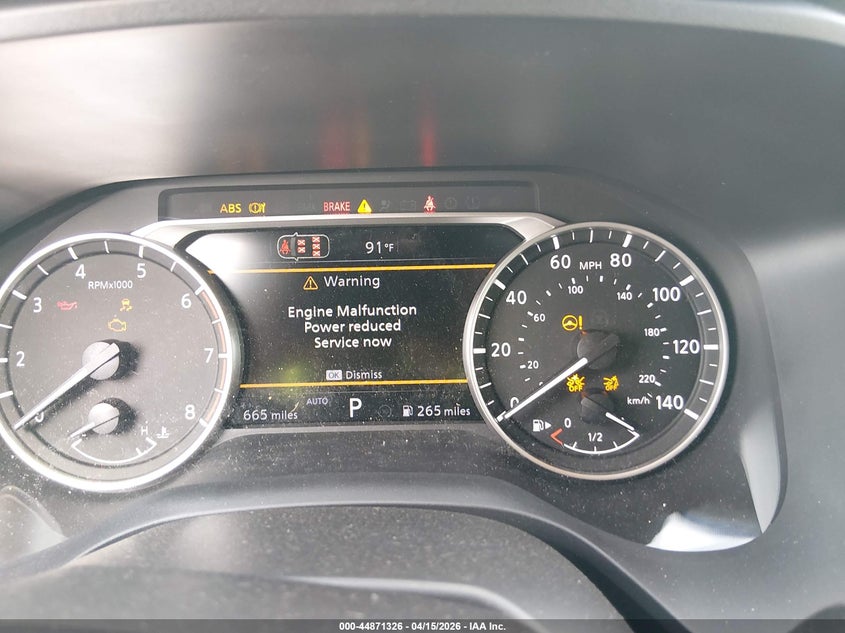 2026 Nissan Rogue Dark Armor VIN: 5N1BT3BB9TC753346 Lot: 44871326