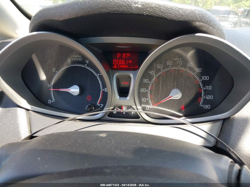 2013 Ford Fiesta Se VIN: 3FADP4BJ0DM159104 Lot: 44871333