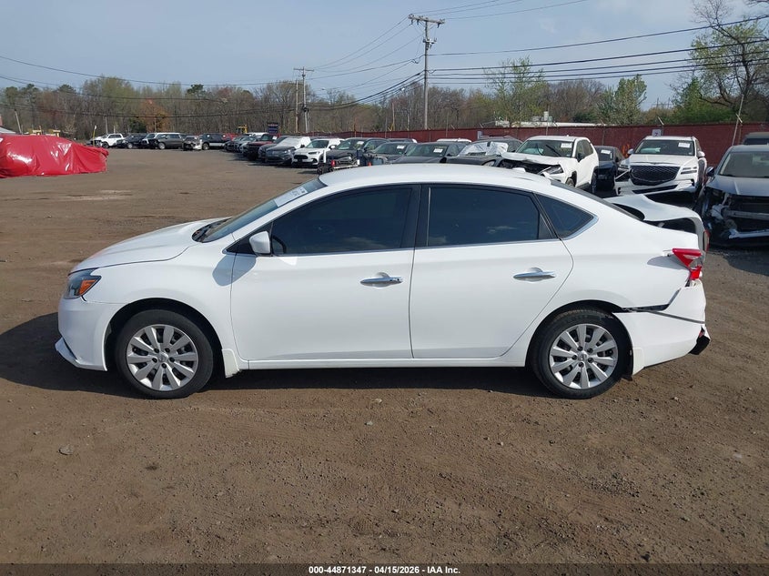 2017 Nissan Sentra Sv VIN: 3N1AB7AP0HY346802 Lot: 44871347