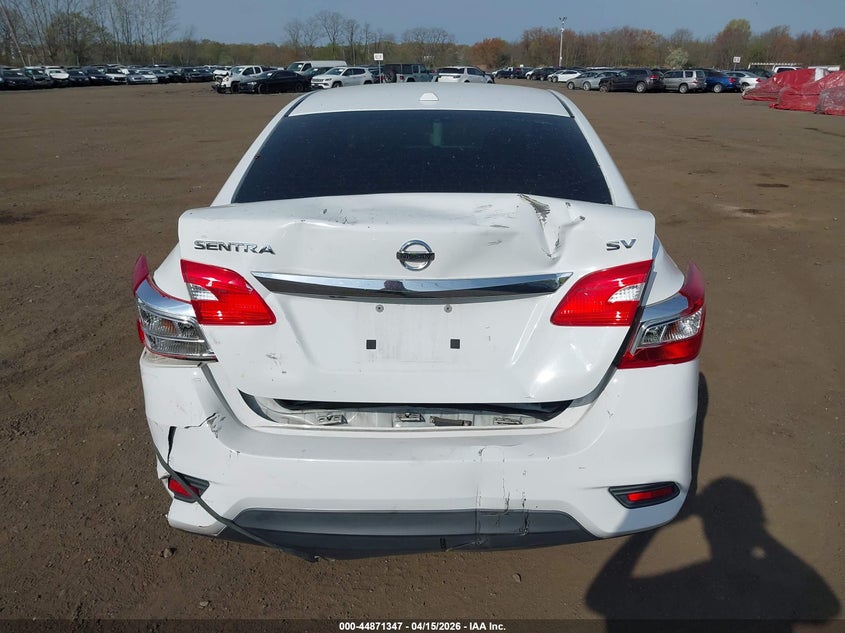 2017 Nissan Sentra Sv VIN: 3N1AB7AP0HY346802 Lot: 44871347