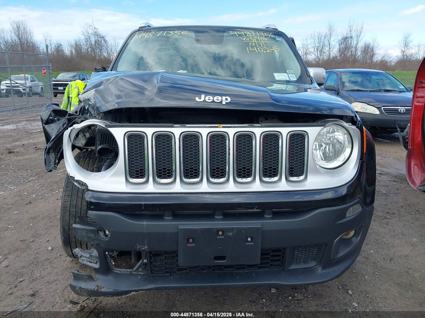 2017 Jeep Renegade Limited 4X4 VIN: ZACCJBDB5HPE54946 Lot: 44871356