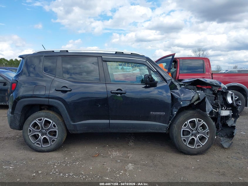 2017 Jeep Renegade Limited 4X4 VIN: ZACCJBDB5HPE54946 Lot: 44871356
