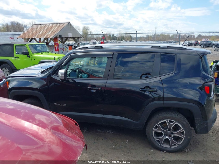 2017 Jeep Renegade Limited 4X4 VIN: ZACCJBDB5HPE54946 Lot: 44871356