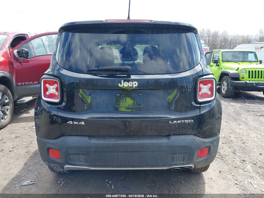 2017 Jeep Renegade Limited 4X4 VIN: ZACCJBDB5HPE54946 Lot: 44871356