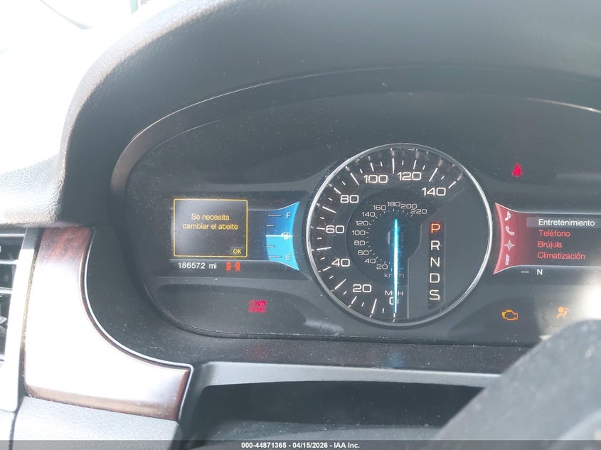 2013 Ford Edge Limited VIN: 2FMDK4KC1DBC26834 Lot: 44871365