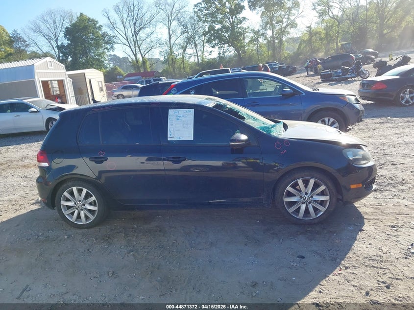 2011 Volkswagen Golf Tdi 4-Door VIN: WVWNM9AJ7BW191681 Lot: 44871372