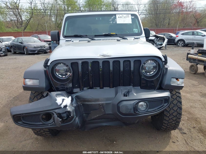 2022 Jeep Wrangler Unlimited Willys 4X4 VIN: 1C4HJXDN1NW272656 Lot: 44871377