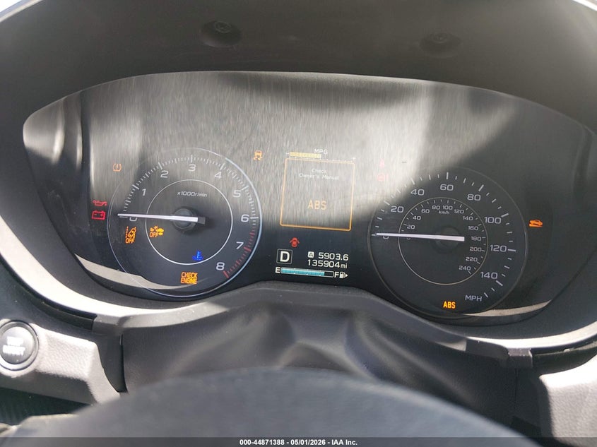 SUBARU IMPREZA 2022 VIN 4S3GTAB62N3722248
