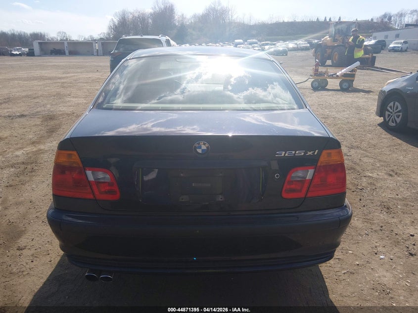 2001 BMW 325I VIN: WBAAV33451EE25031 Lot: 44871395