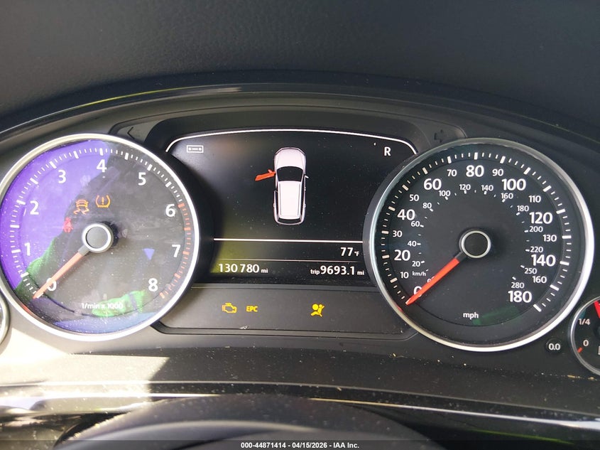 2014 Volkswagen Touareg 3.6L Sport VIN: WVGEF9BP2ED001133 Lot: 44871414