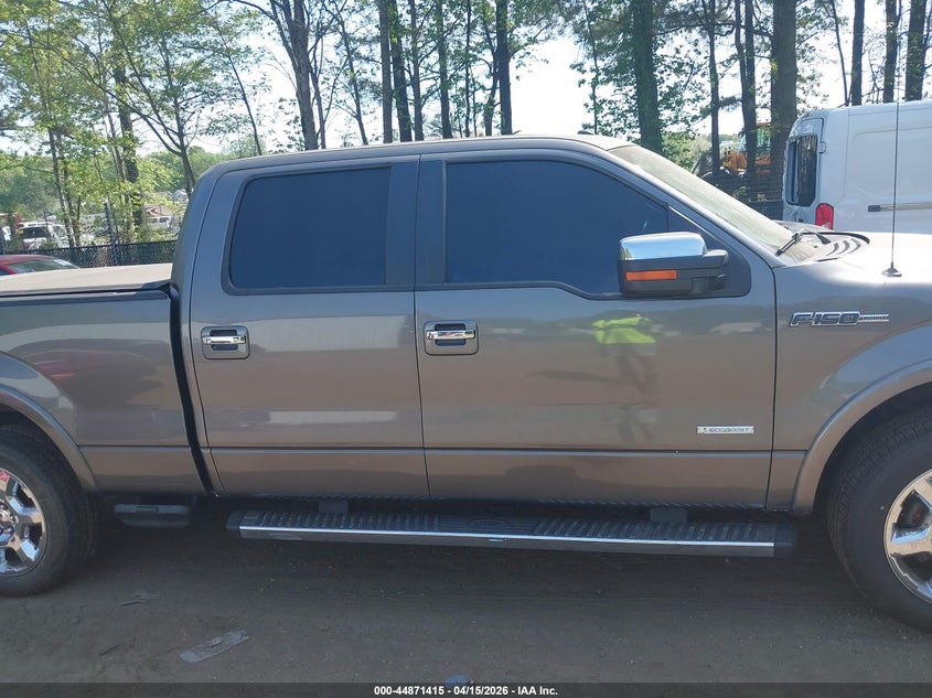 2013 Ford F-150 Lariat VIN: 1FTFW1ET1DFC02222 Lot: 44871415