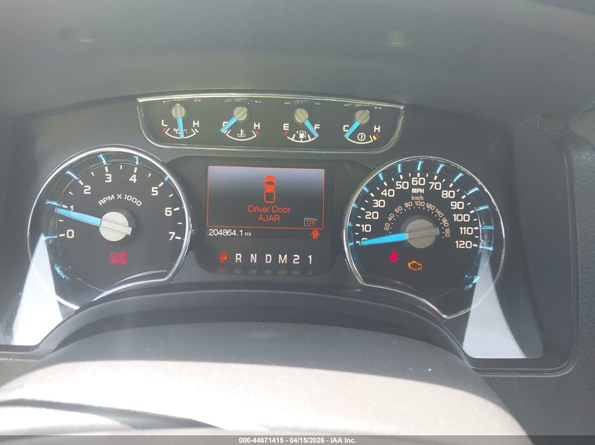 2013 Ford F-150 Lariat VIN: 1FTFW1ET1DFC02222 Lot: 44871415