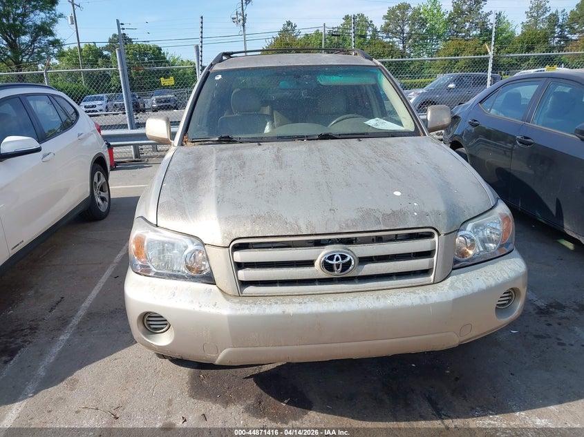 2004 Toyota Highlander V6 VIN: JTEGP21A240020510 Lot: 44871416