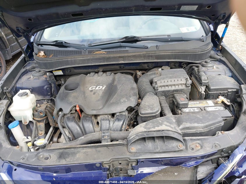 2011 Hyundai Sonata Gls VIN: 5NPEB4AC2BH177252 Lot: 44871455