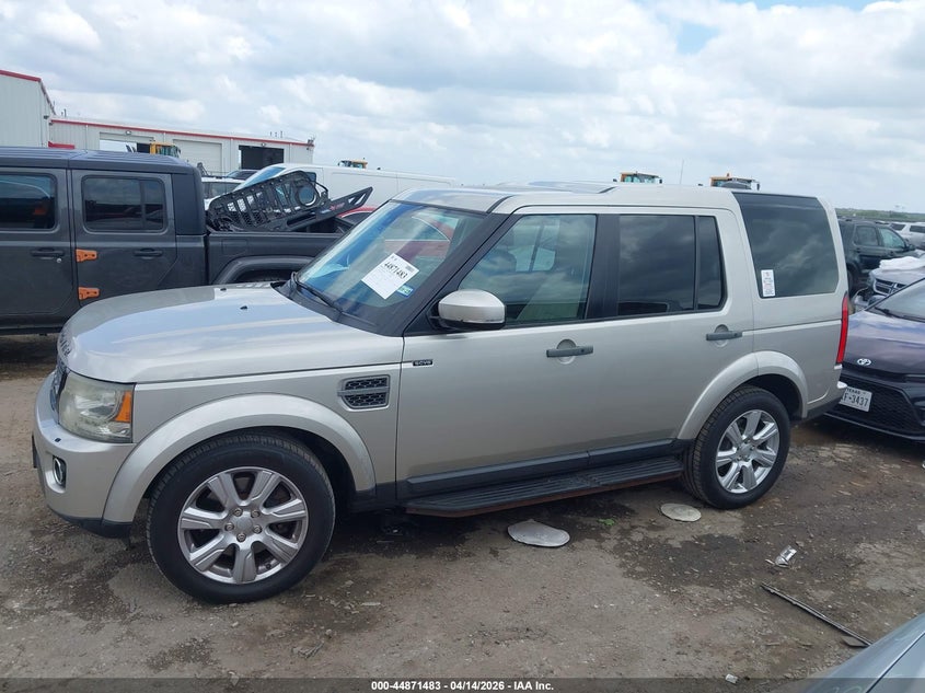 2016 Land Rover Lr4 VIN: SALAG2V61GA805916 Lot: 44871483