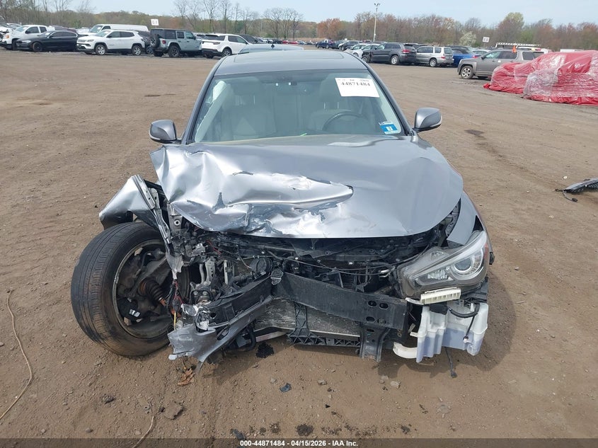 2018 Infiniti Q50 3.0T Luxe VIN: JN1EV7AR3JM436495 Lot: 44871484