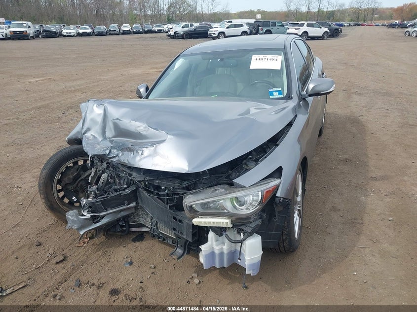 2018 Infiniti Q50 3.0T Luxe VIN: JN1EV7AR3JM436495 Lot: 44871484