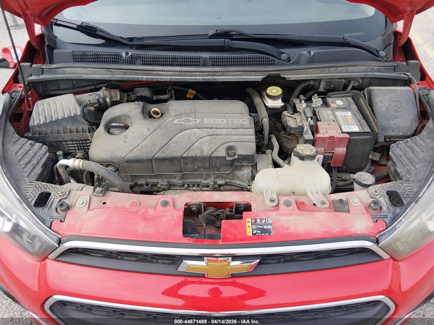 2017 Chevrolet Spark 1Lt Cvt VIN: KL8CD6SA8HC756706 Lot: 44871489