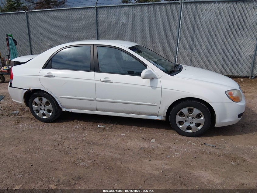 2007 Kia Spectra Ex VIN: KNAFE121075412873 Lot: 44871500