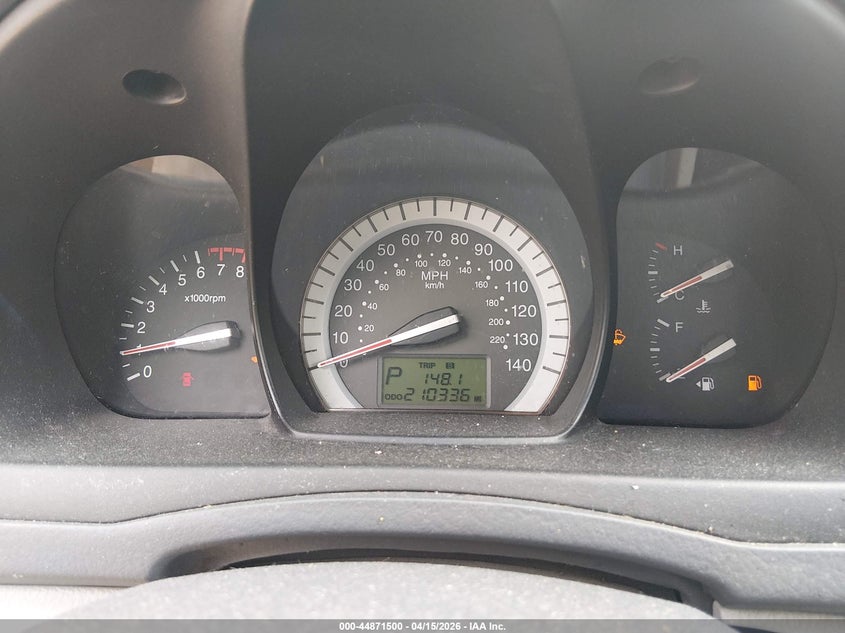 2007 Kia Spectra Ex VIN: KNAFE121075412873 Lot: 44871500