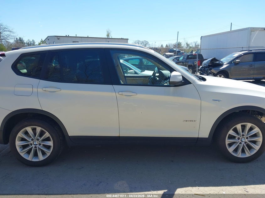 2015 BMW X3 xDrive28I VIN: 5UXWX9C55F0D61025 Lot: 44871511
