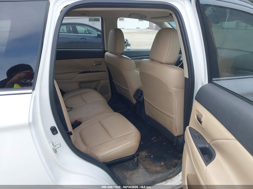 2019 Mitsubishi Outlander Sel VIN: JA4AD3A36KZ052731 Lot: 44871528