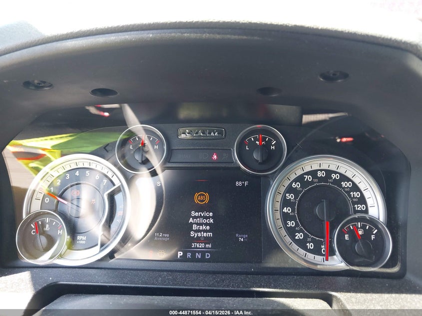 2017 Ram 1500 Big Horn 4X4 6'4 Box VIN: 1C6RR7TT0HS521951 Lot: 44871554