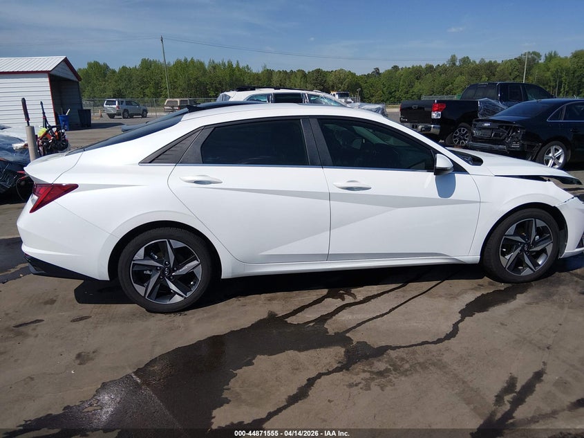 2022 Hyundai Elantra Sel VIN: 5NPLN4AG9NH069023 Lot: 44871555