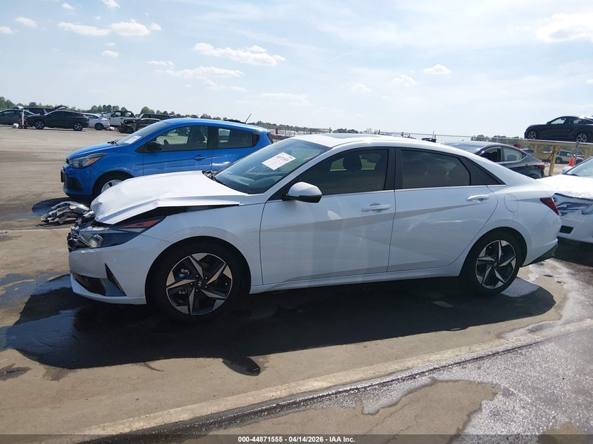 2022 Hyundai Elantra Sel VIN: 5NPLN4AG9NH069023 Lot: 44871555