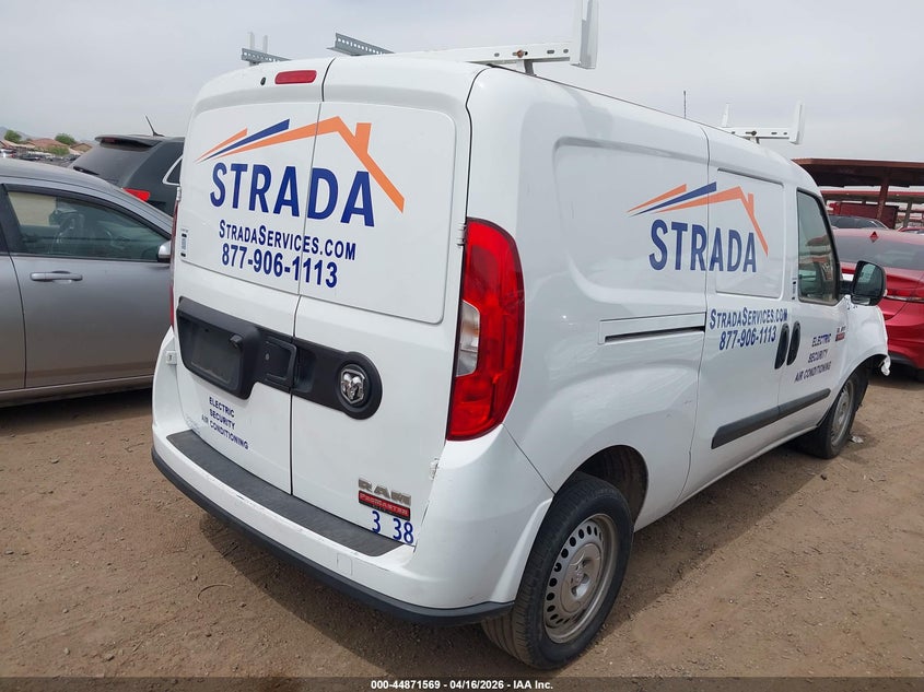 Vin: zfbhrfab0n6w77519, lot: 45368900, ram promaster city cargo van 20224