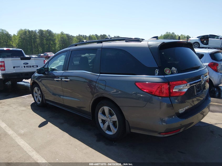 Vin: 5fnrl6h71lb044176, lot: 45368901, honda odyssey ex-l/ex-l w/navi   res 20203