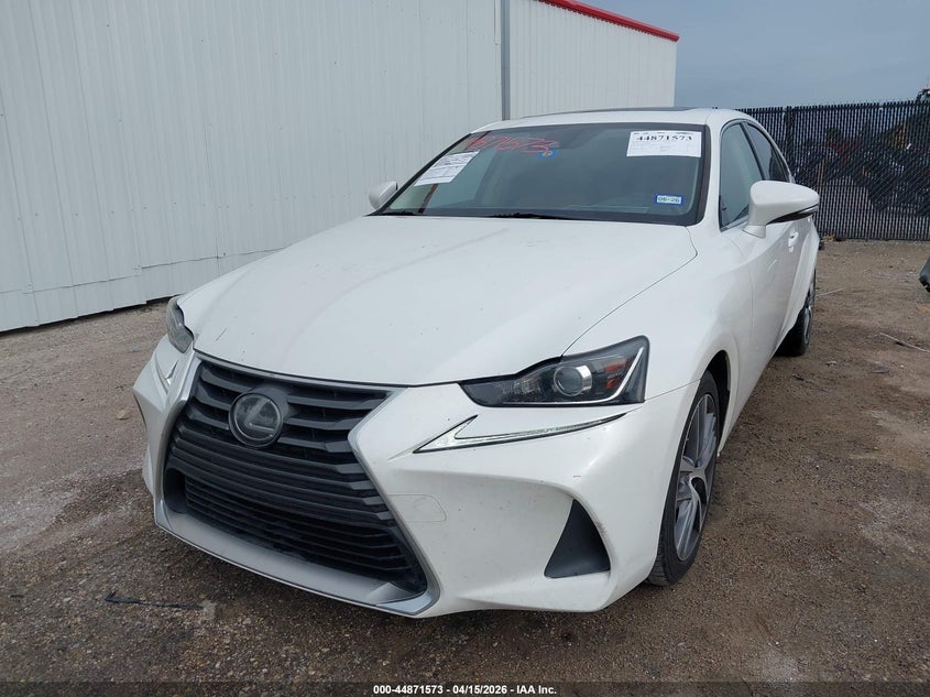 2019 Lexus Is 2.0 Is 300 white Lot 111044871573 Vin JTHBA1D21K5084521