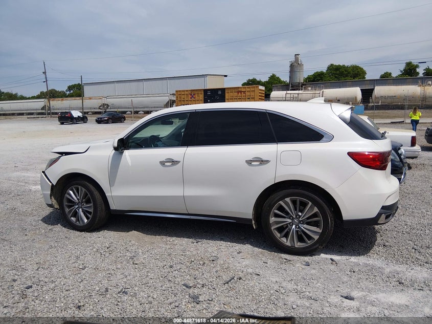2017 Acura Mdx Technology Package VIN: 5J8YD4H59HL004039 Lot: 44871618