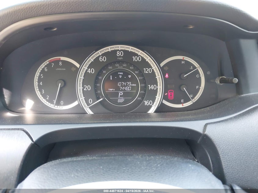 2014 Honda Accord Ex VIN: 1HGCR2F7XEA020486 Lot: 44871624