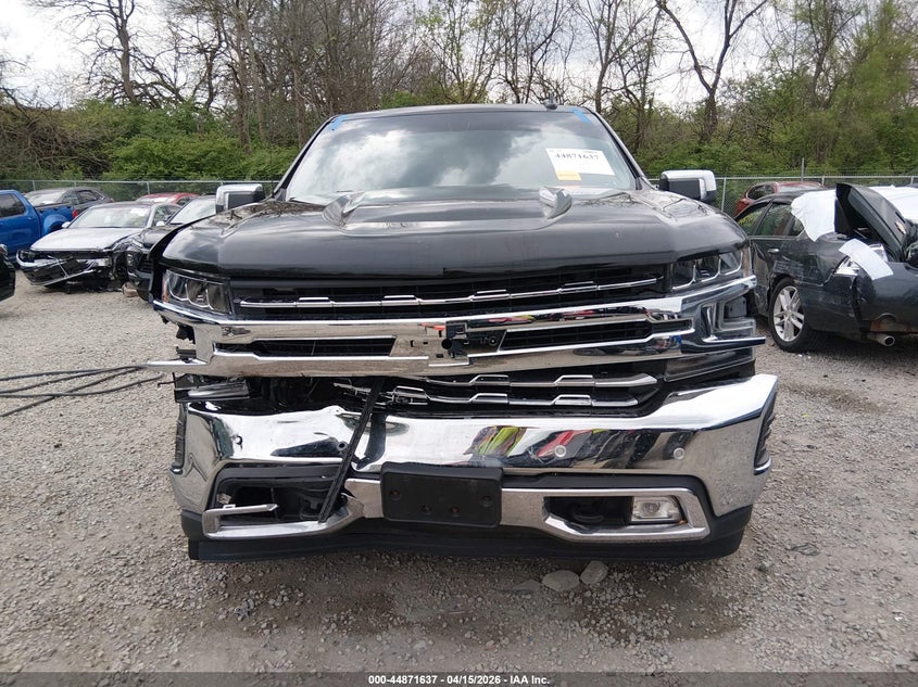 2021 Chevrolet Silverado 1500 4Wd Short Bed Ltz VIN: 3GCUYGED0MG189295 Lot: 44871637