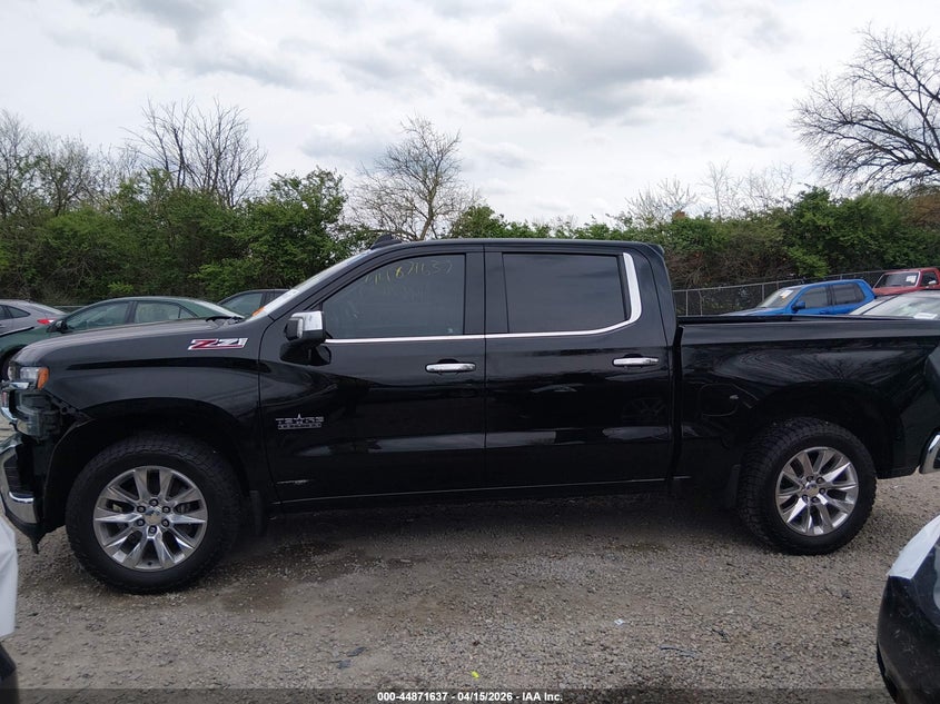 2021 Chevrolet Silverado 1500 4Wd Short Bed Ltz VIN: 3GCUYGED0MG189295 Lot: 44871637