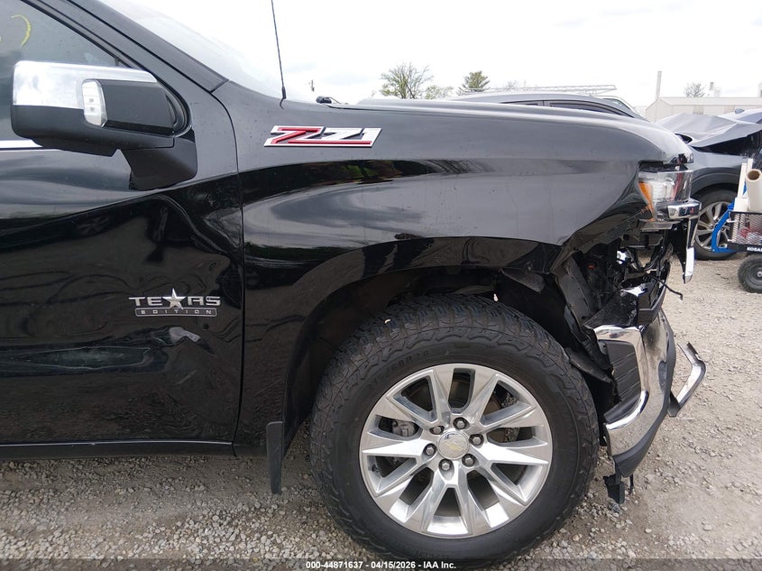 2021 Chevrolet Silverado 1500 4Wd Short Bed Ltz VIN: 3GCUYGED0MG189295 Lot: 44871637