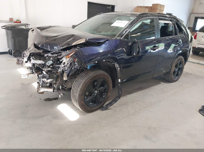 VIN 2T3E6RFV9MW006375 2021 TOYOTA RAV4 HYBRID XSE