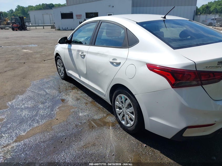 2020 Hyundai Accent 1.6 Se white Lot 111044871715 Vin 3KPC24A65LE099234