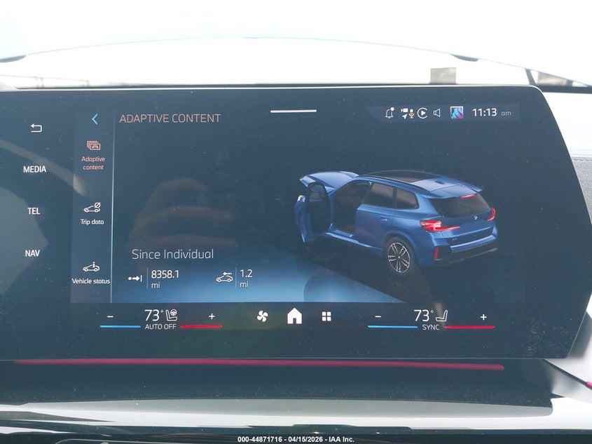 2026 BMW X1 xDrive28I VIN: WBX73EF00T5415808 Lot: 44871716