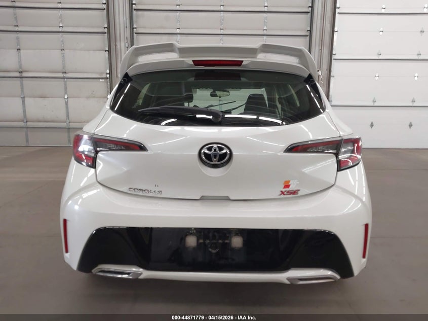 2019 Toyota Corolla Xse VIN: JTNK4RBE5K3027976 Lot: 44871779