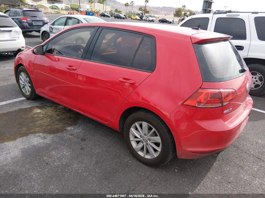 2015 Volkswagen Golf Tsi S 4-Door
