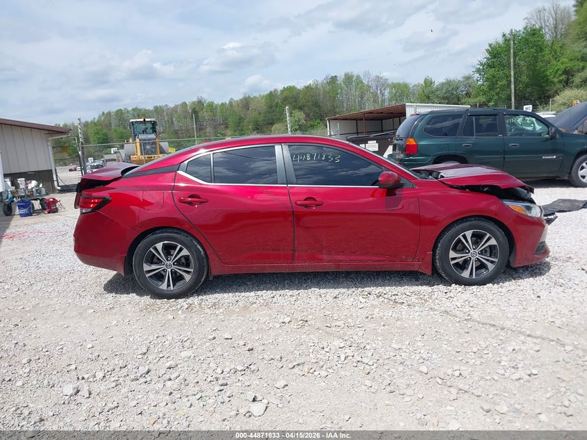 2022 Nissan Sentra Sv Xtronic Cvt VIN: 3N1AB8CV0NY218816 Lot: 44871833