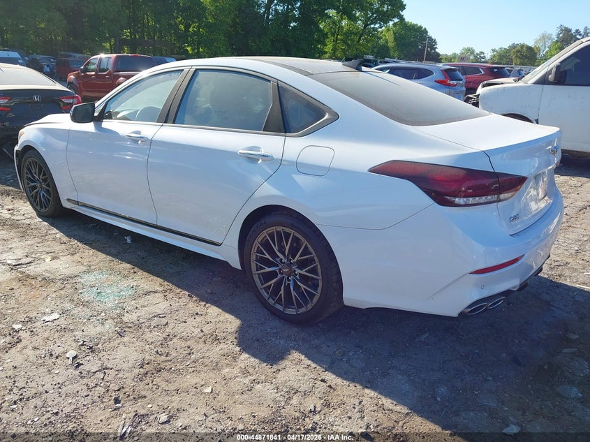 Vin: kmhgn4jb2ju282154, lot: 45369172, genesis g80 3.3t sport 20183