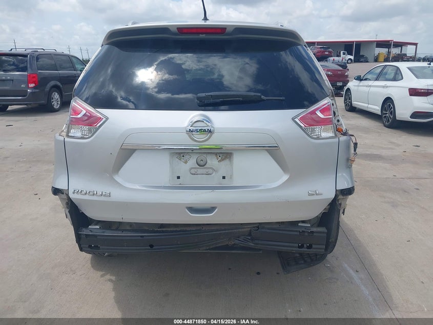 2015 Nissan Rogue Sl VIN: 5N1AT2MT6FC795442 Lot: 44871850