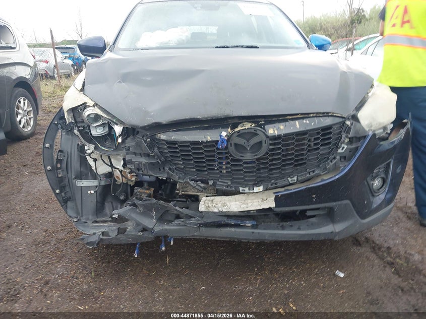 JM3KE2DY7E0331064 2014 Mazda Cx-5 2.5 Cx-5 Grand Touring blue