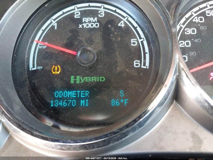 2010 Chevrolet Silverado 1500 Hybrid 1Hy VIN: 3GCXCUEJ2AG283268 Lot: 44871877