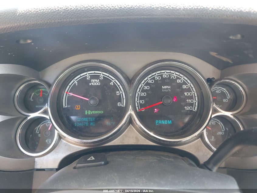 2010 Chevrolet Silverado 1500 Hybrid 1Hy VIN: 3GCXCUEJ2AG283268 Lot: 44871877