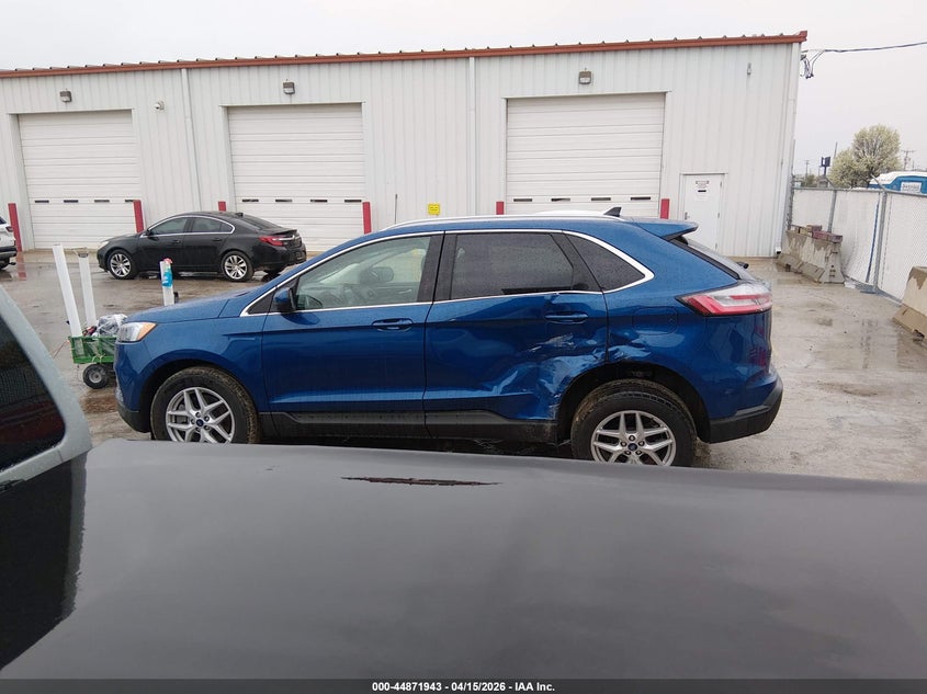 2022 Ford Edge 2.0 Sel blue Lot 111044871943 Vin 2FMPK4J99NBA77805