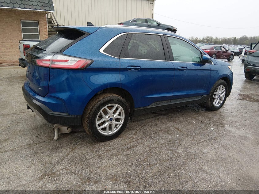 2022 Ford Edge 2.0 Sel blue Lot 111044871943 Vin 2FMPK4J99NBA77805
